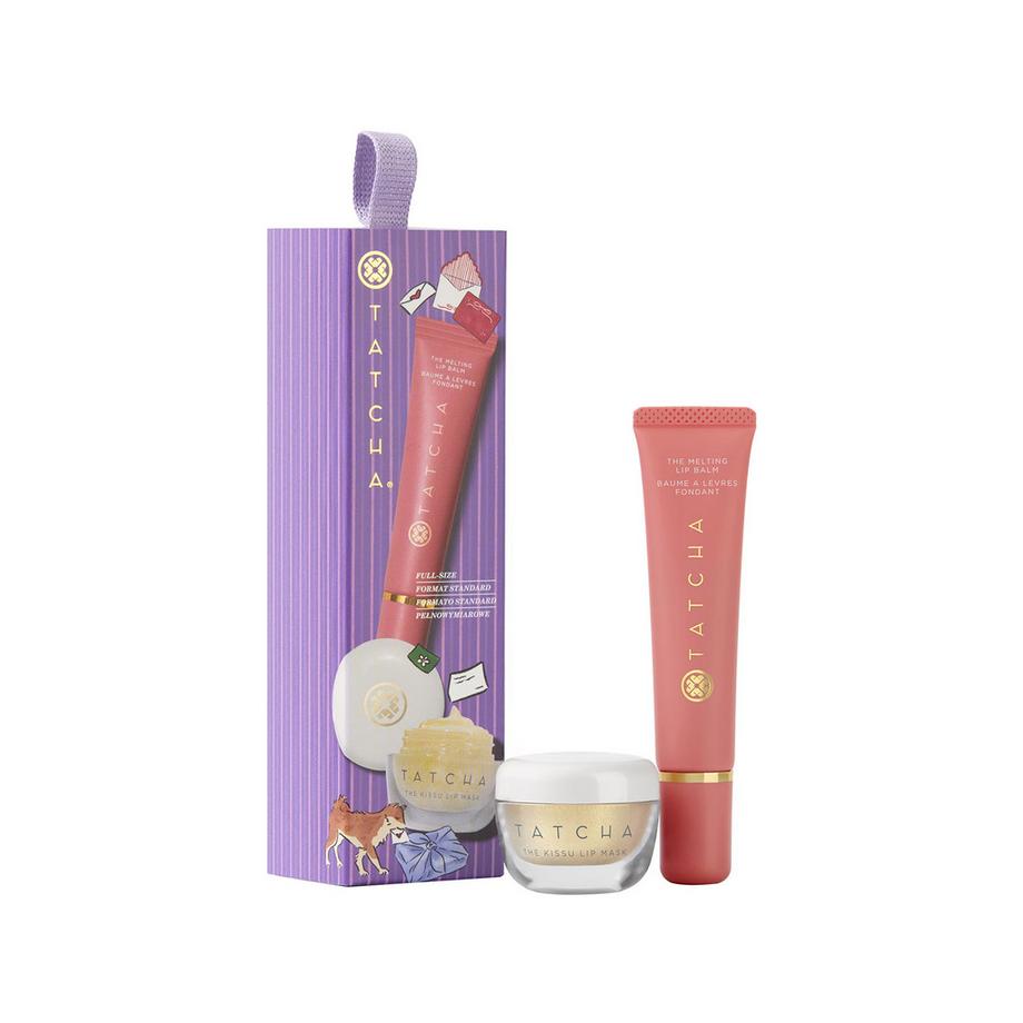 2026 Holiday Glossy & Golden Lips Set - Coffret découverte