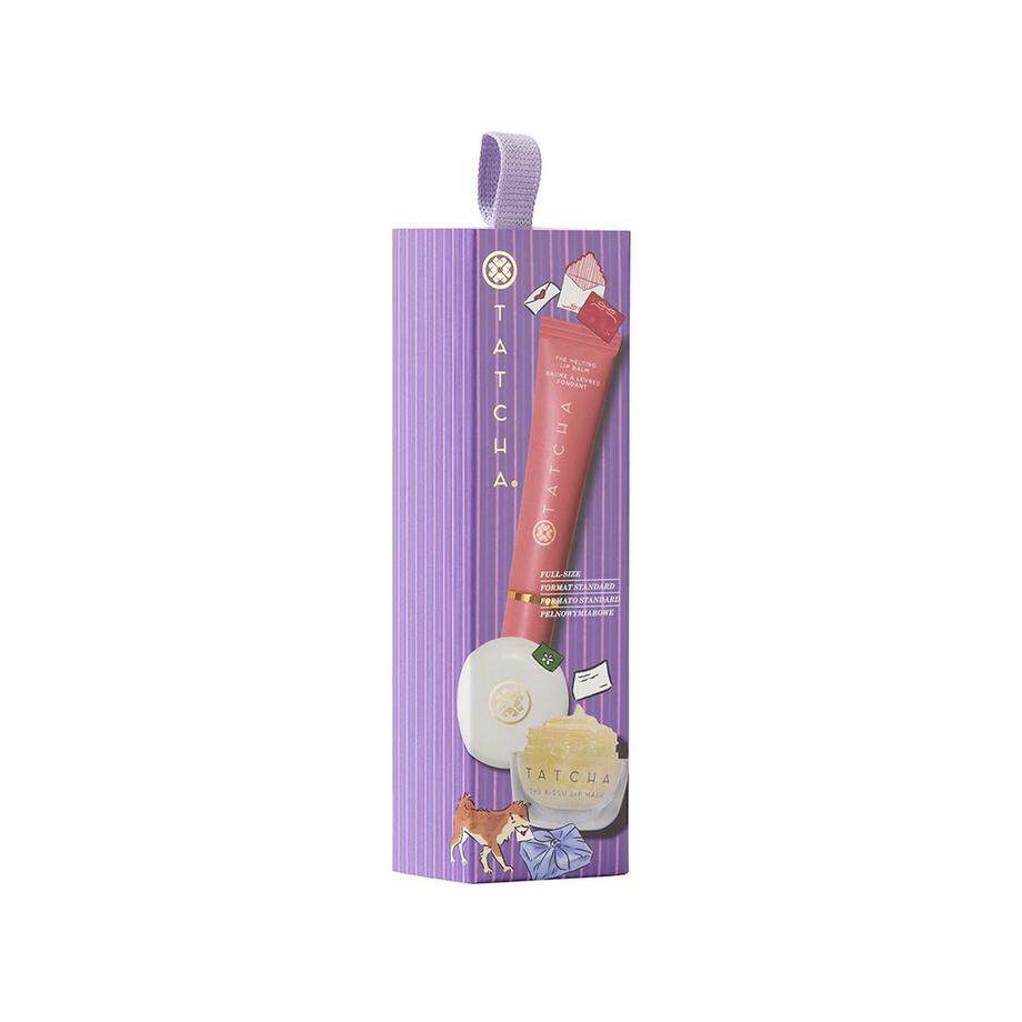 Tatcha  2026 Holiday Glossy & Golden Lips Set - Coffret découverte 