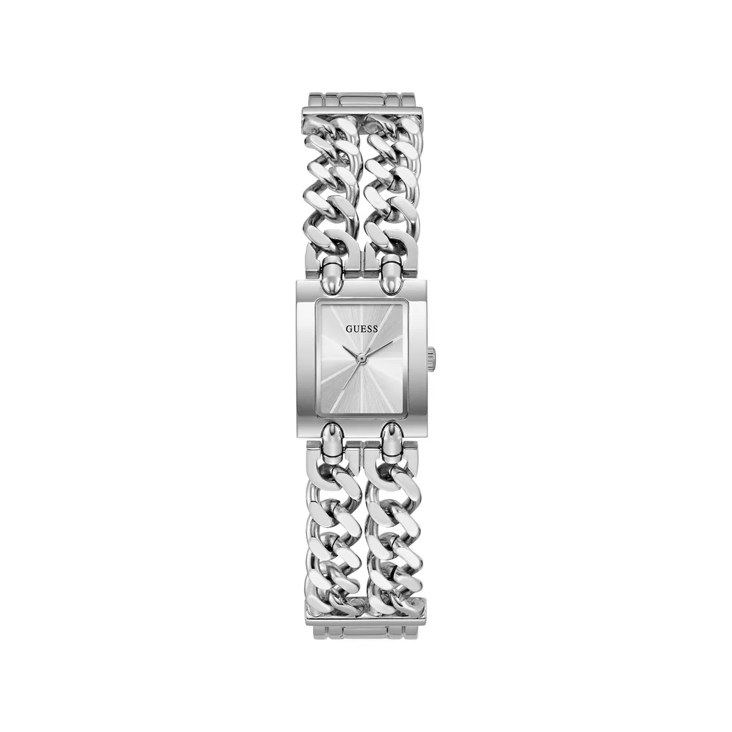 Guess - Orologio analogico, Micro Mod, 20mm, Argento