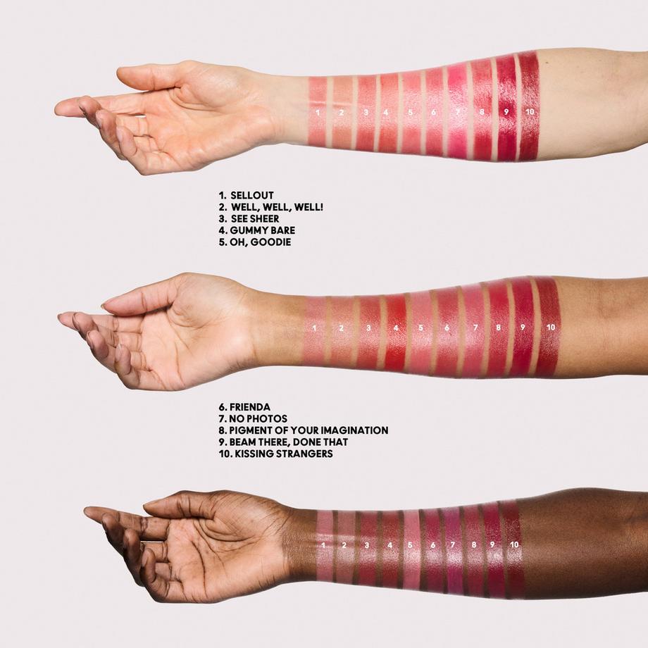 MAC Cosmetics  Lustreglass Sheer Shine Lipstick 