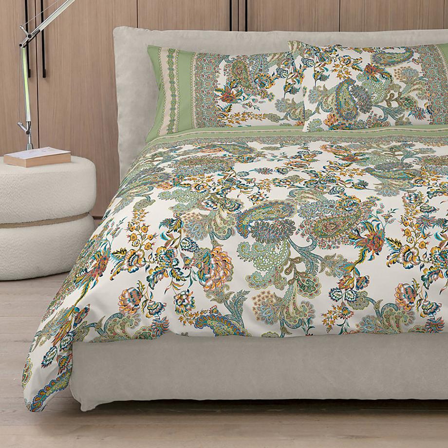 DECORIUM Taie d'oreiller Fez motif Paisley  