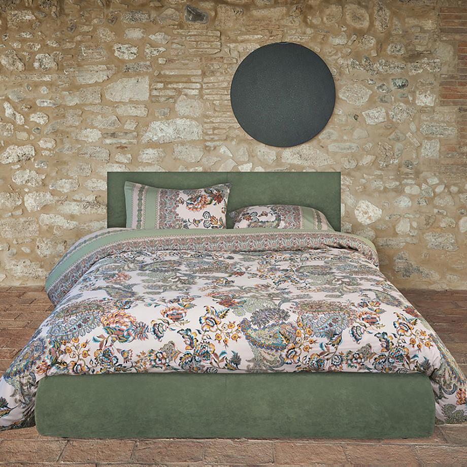 DECORIUM Housse de couette Fez motif paisley  