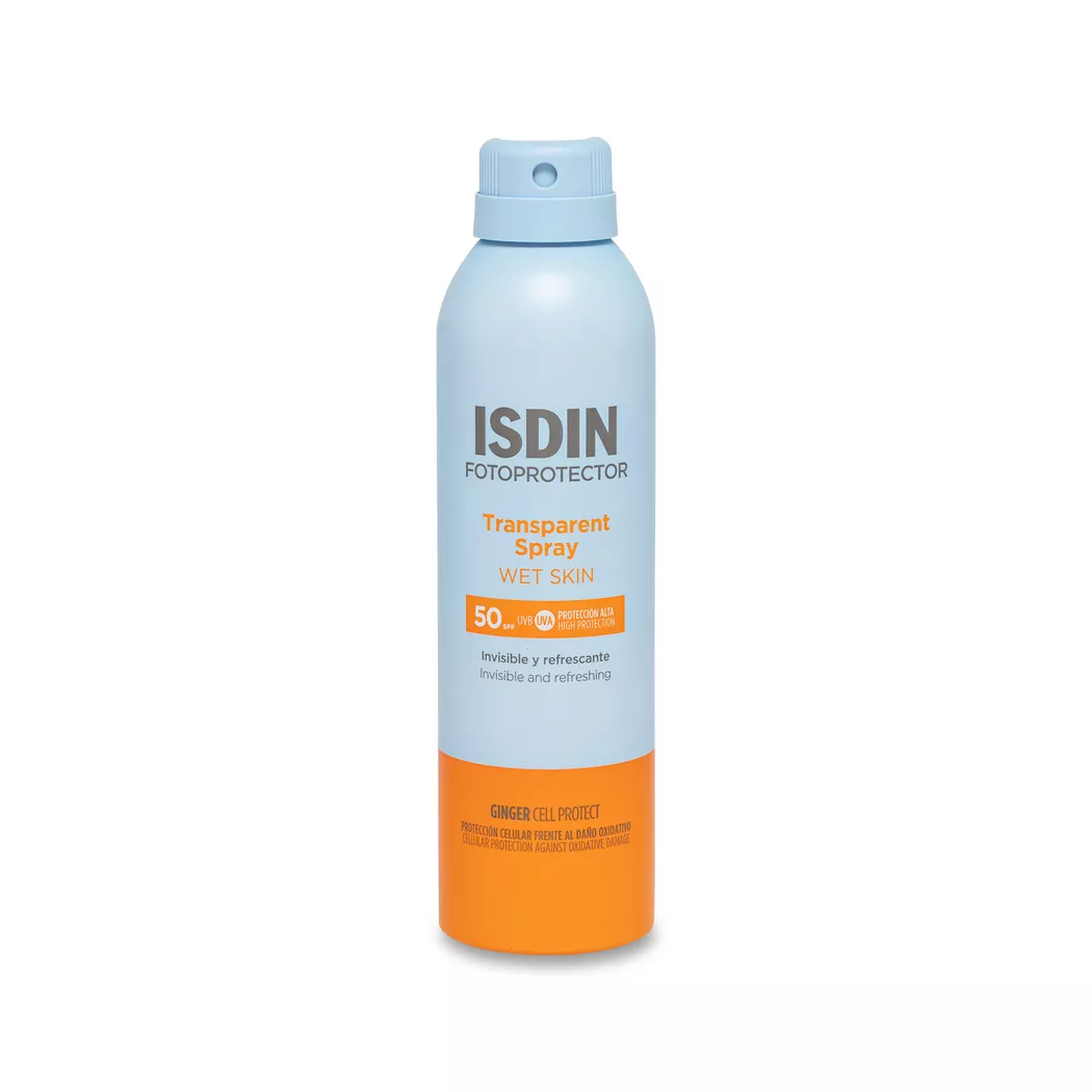 Isdin Fotoprotector Spray Transparent Peau Humide SPF 50