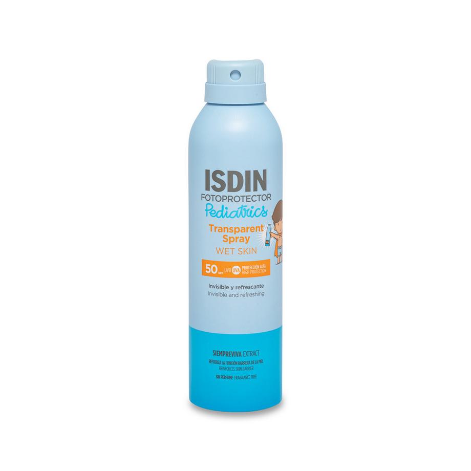 Fotoprotector Pediatrics Transparent Spray Wet Skin SPF50