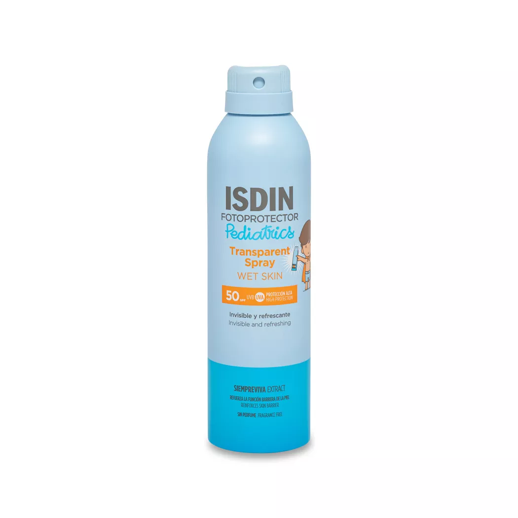 Isdin Fotoprotector Pediatrics Transparent Spray Wet Skin Spf50+