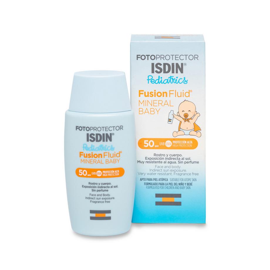ISDIN  Fotoprotector Pediatrics Fusion Fluid Mineral Baby SPF50 