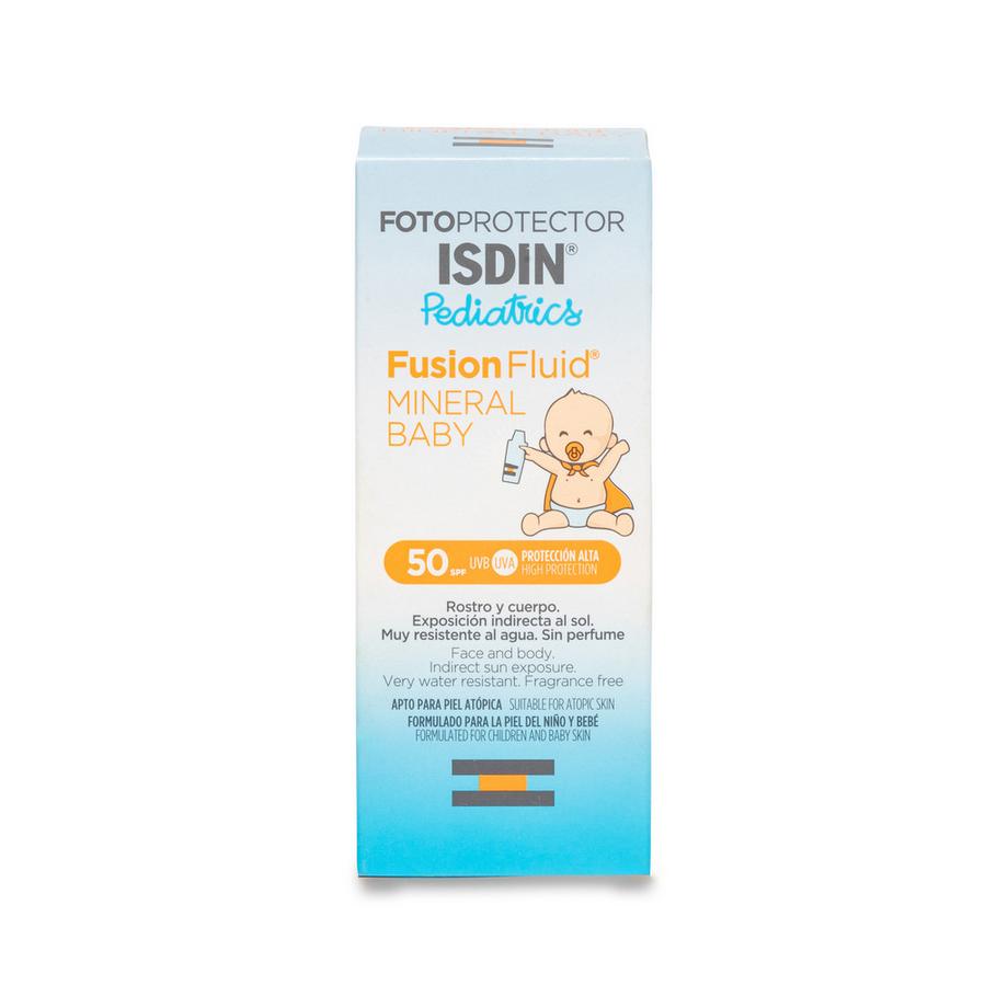 ISDIN  Fotoprotector Pediatrics Fusion Fluid Mineral Baby SPF50 