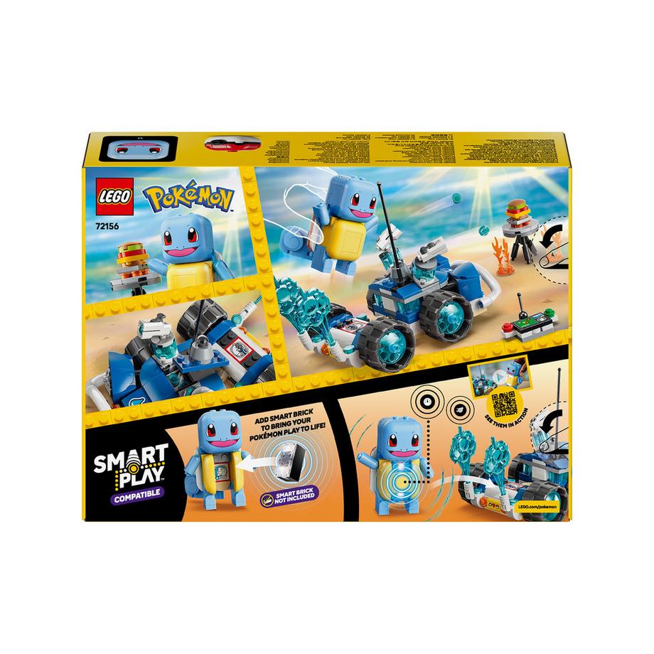 LEGO®  72156 SMART Play™ : L’aventure de Carapuce avec le buggy du Dresseur 
