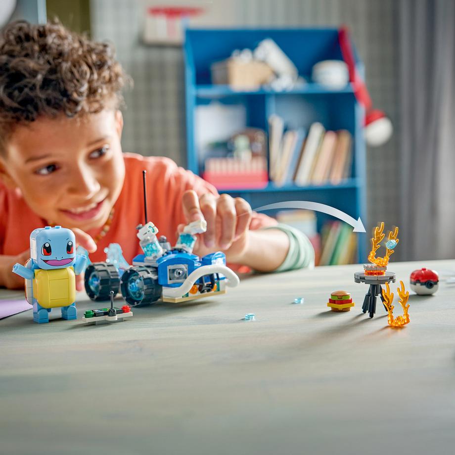 LEGO®  72156 SMART Play™ : L’aventure de Carapuce avec le buggy du Dresseur 