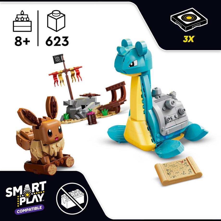 LEGO®  72162 SMART Play™ : Chasse au trésor d’Évoli et Lokhlass 