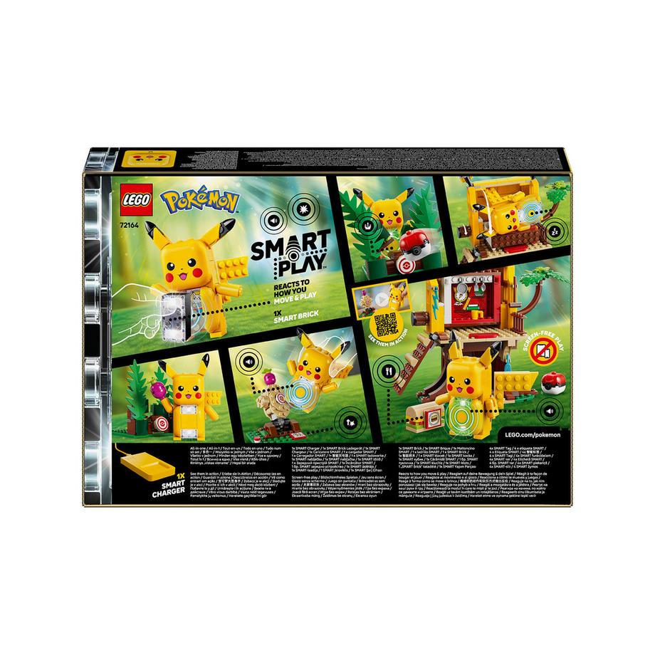 LEGO®  72164 SMART Play™: La casa dell’allenamento di Pikachu 