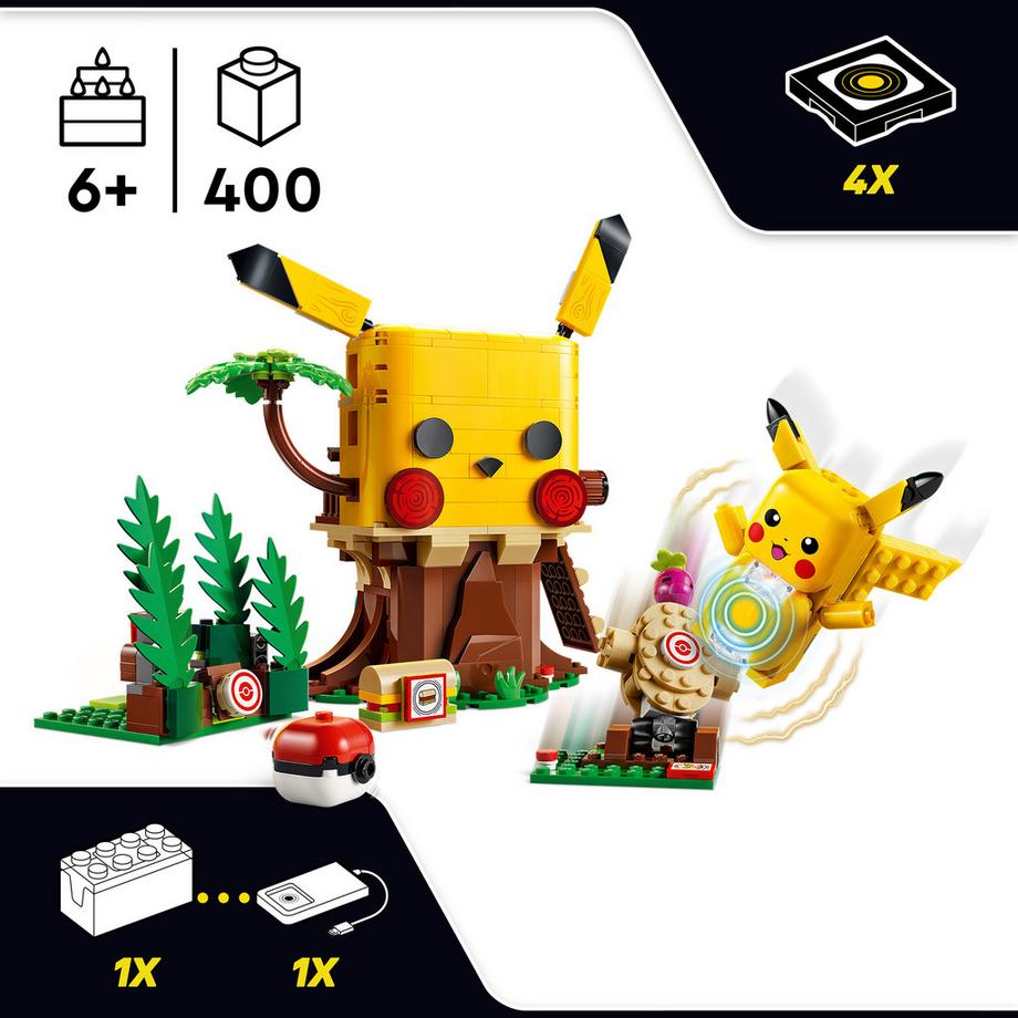 LEGO®  72164 SMART Play™: La casa dell’allenamento di Pikachu 