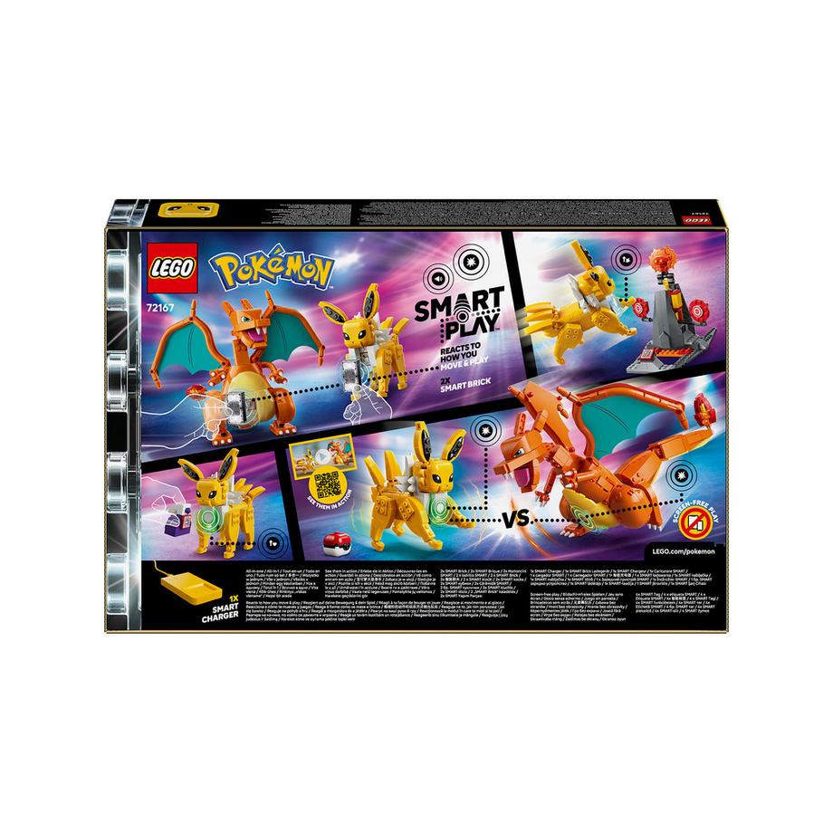 LEGO®  72167 SMART Play™: Scontro Epico Charizard contro Jolteon 