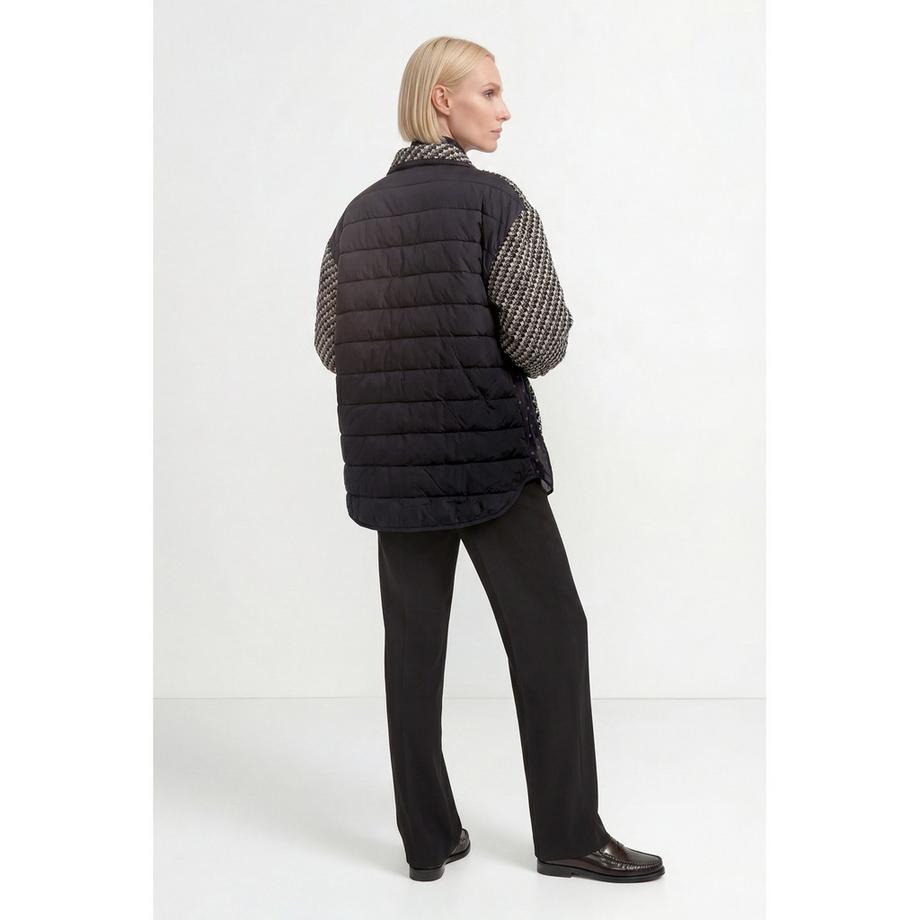 Rich & Royal Houndstooth Reißverschlussjacke  