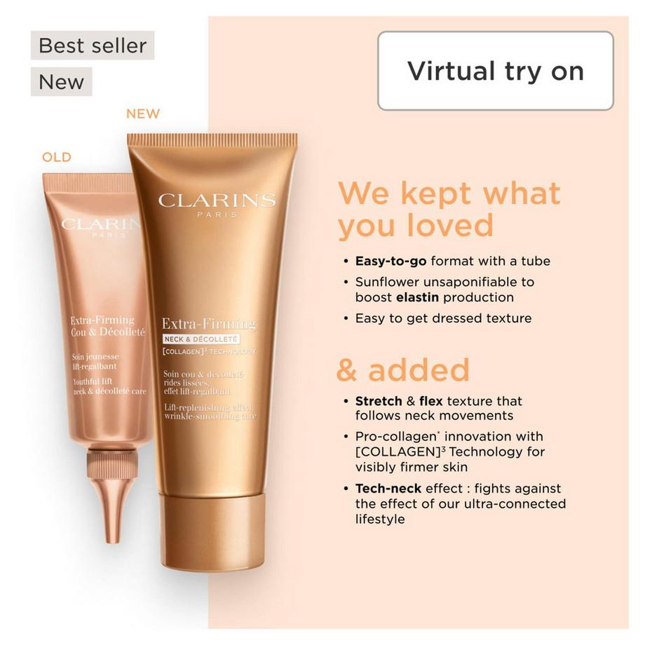 CLARINS  Extra-Firming Hals & Dekolleté 