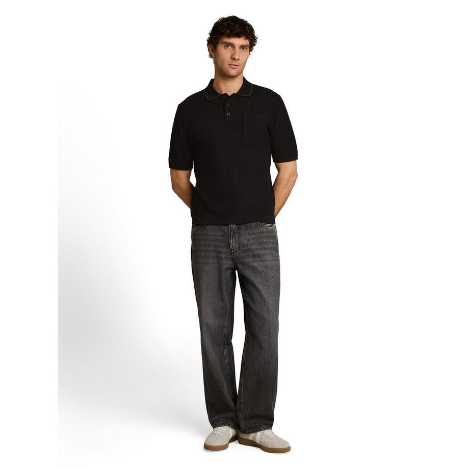 TOM TAILOR Denim  Polo, Slim Fit, manches courtes 