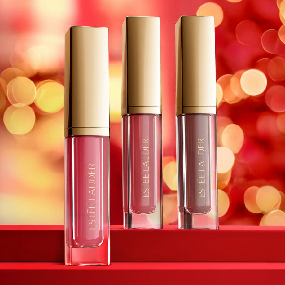 ESTÉE LAUDER  Suite Kisses Glossy Pout Mini Lip Oil Trio 