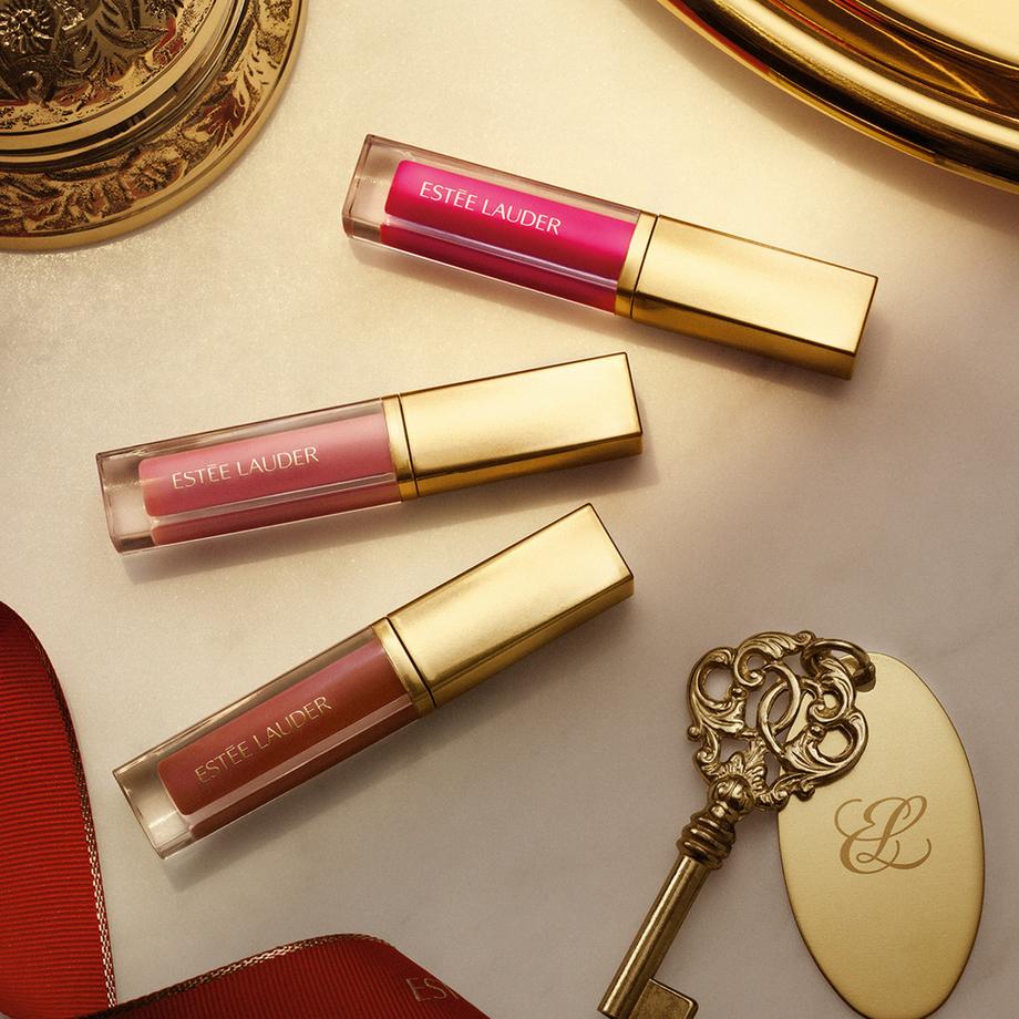 ESTÉE LAUDER  Suite Kisses Glossy Pout Mini Lip Oil Trio 