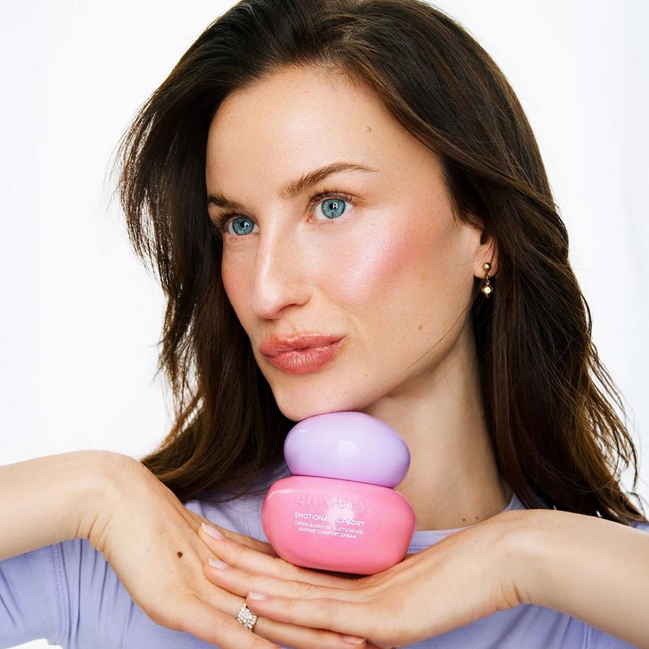 GLOWERY  Emotional Support - Crème hydratante et Support Barrière Quotidienne 