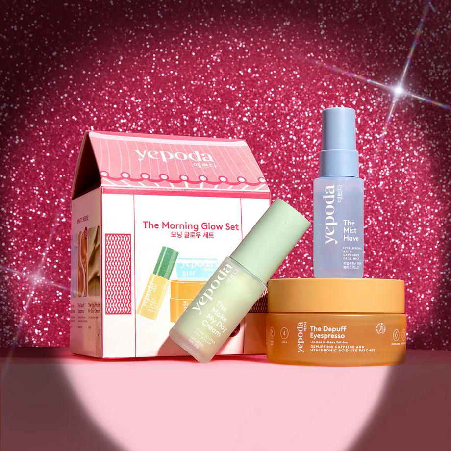 Yepoda  The Morning Set - Il regalo perfetto per una pelle luminosa già dal mattino 