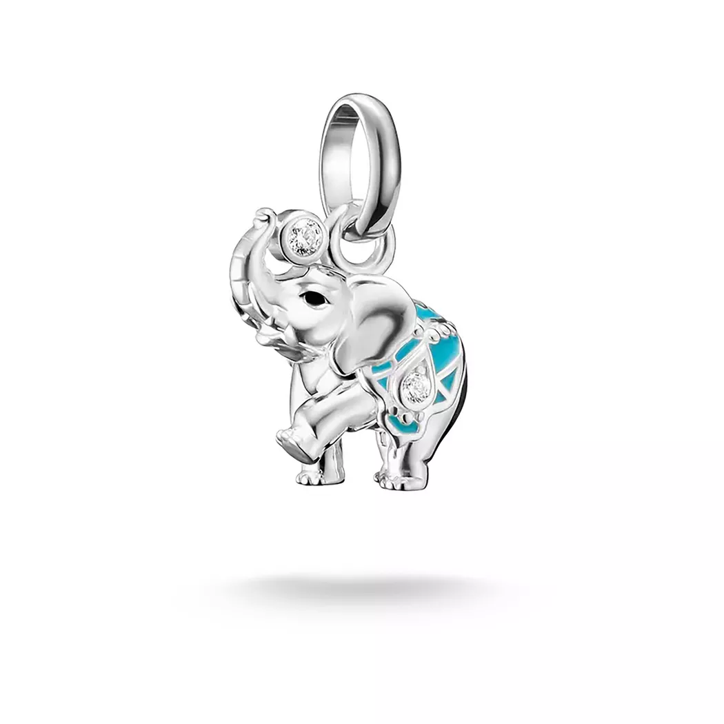 THOMAS SABO Charm Club Connect Silver Elephant Charm CC1327-041-17