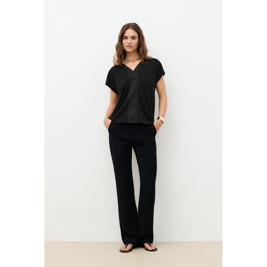 Caroll T-shirt scollo a V  