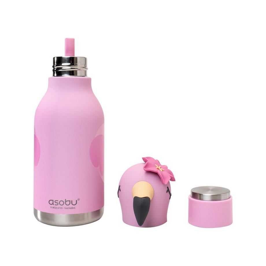 Asobu Isolierflasche Bestie Bottle Flamingo 