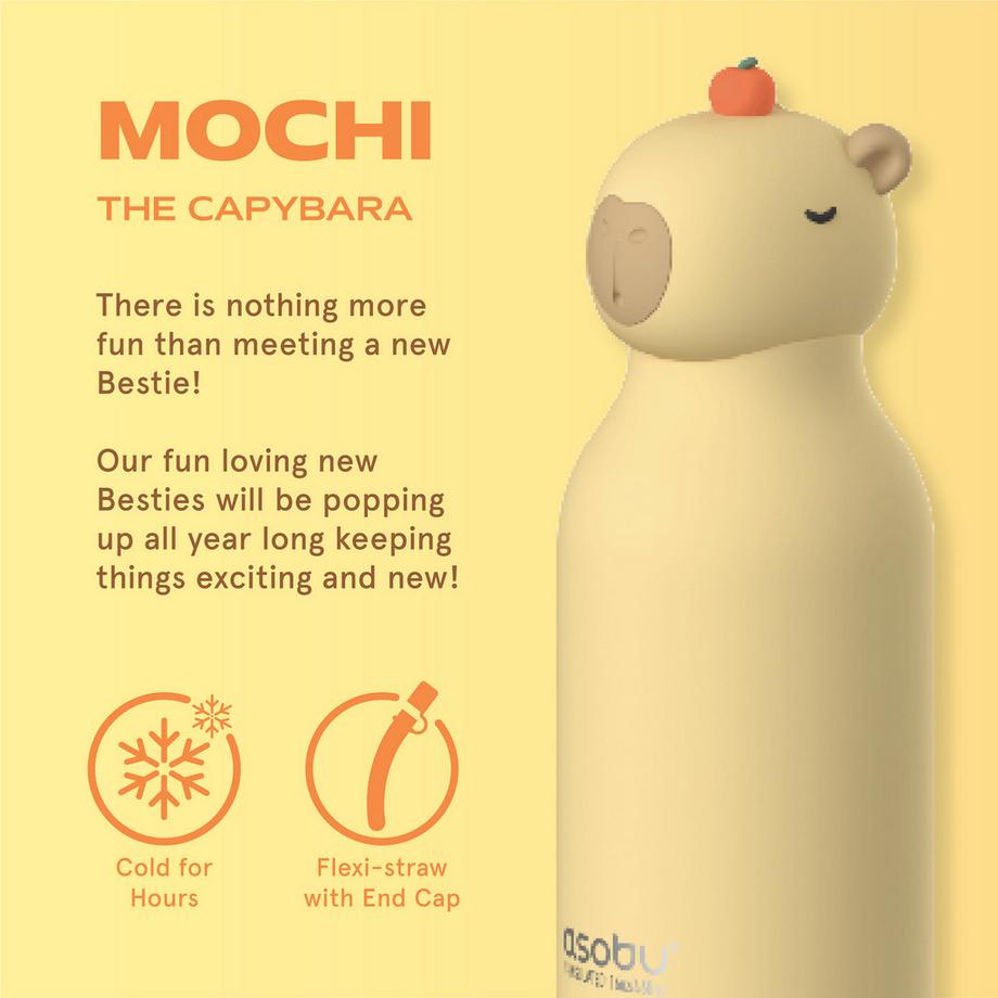 Asobu Isolierflasche Bestie Bottle Capybara 