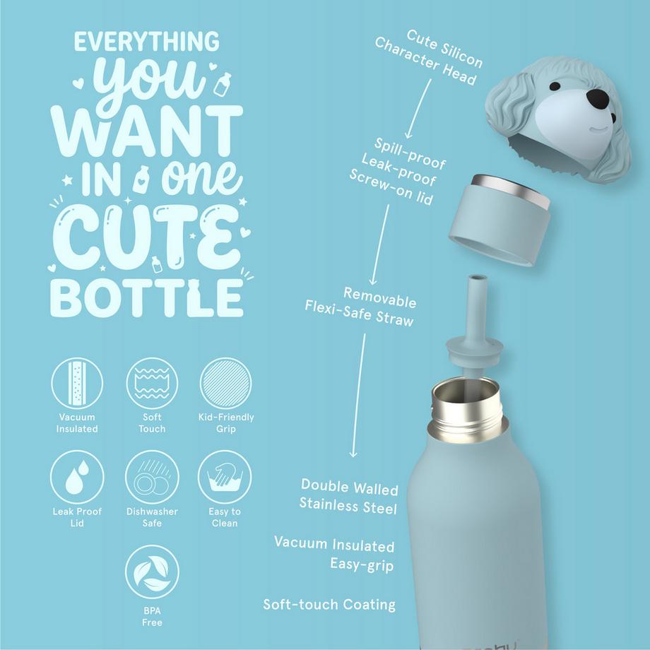 Asobu Isolierflasche Bestie Bottle Poodle 