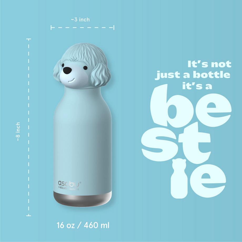 Asobu Isolierflasche Bestie Bottle Poodle 