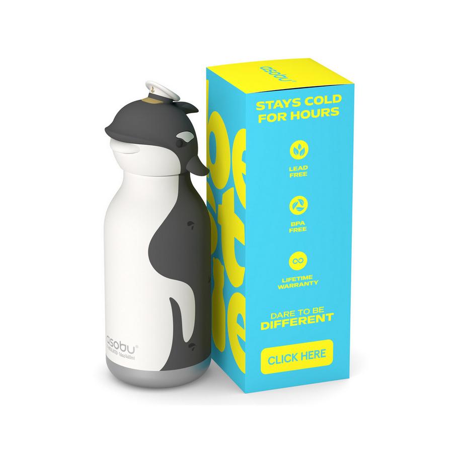 Asobu Isolierflasche Bestie Bottle Whale 