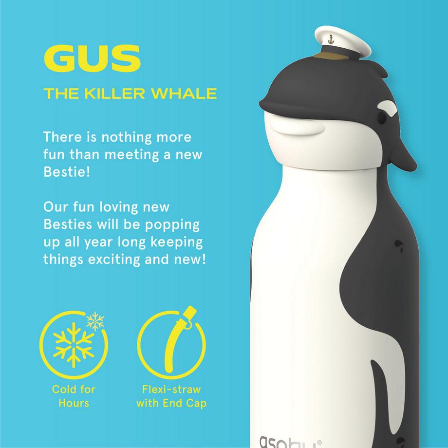 Asobu Isolierflasche Bestie Bottle Whale 