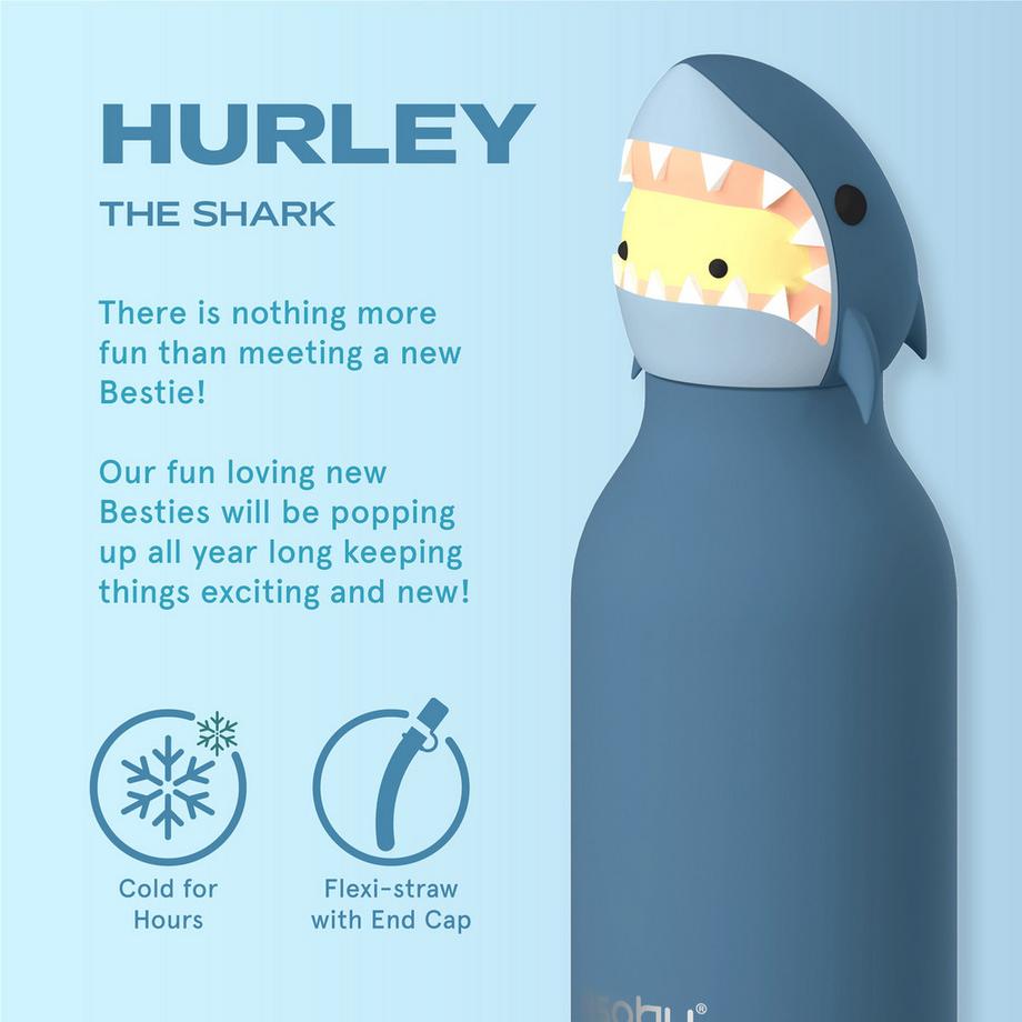 Asobu Isolierflasche Bestie Bottle Shark 
