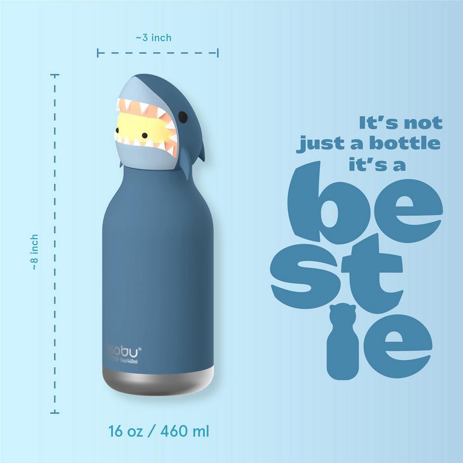 Asobu Isolierflasche Bestie Bottle Shark 