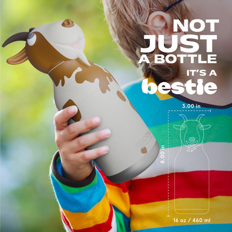 Asobu Isolierflasche Bestie Bottle Goat 
