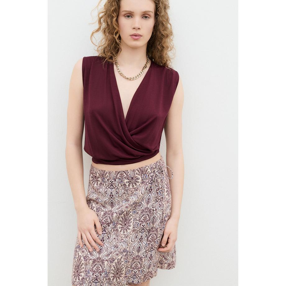 Caroll Mini-jupe à motifs  