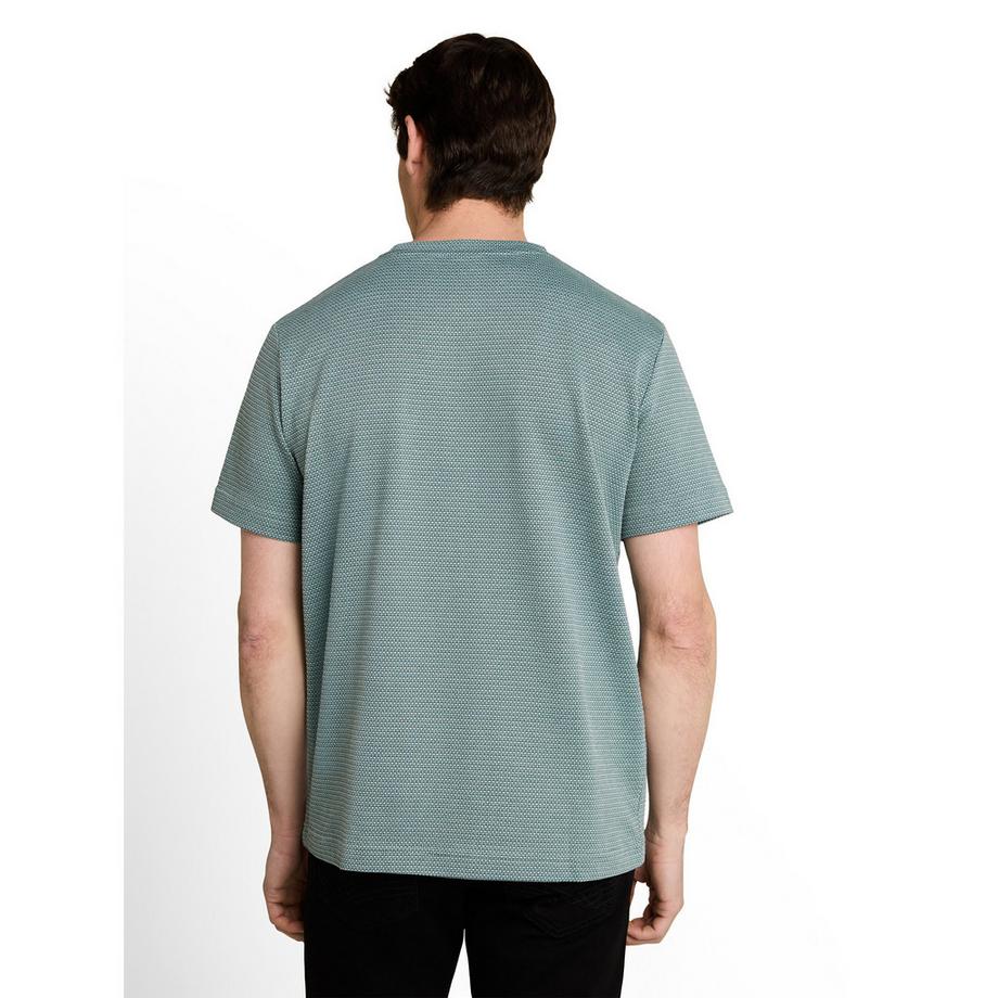 TOM TAILOR T-Shirt a Maniche Corte Fantasia  