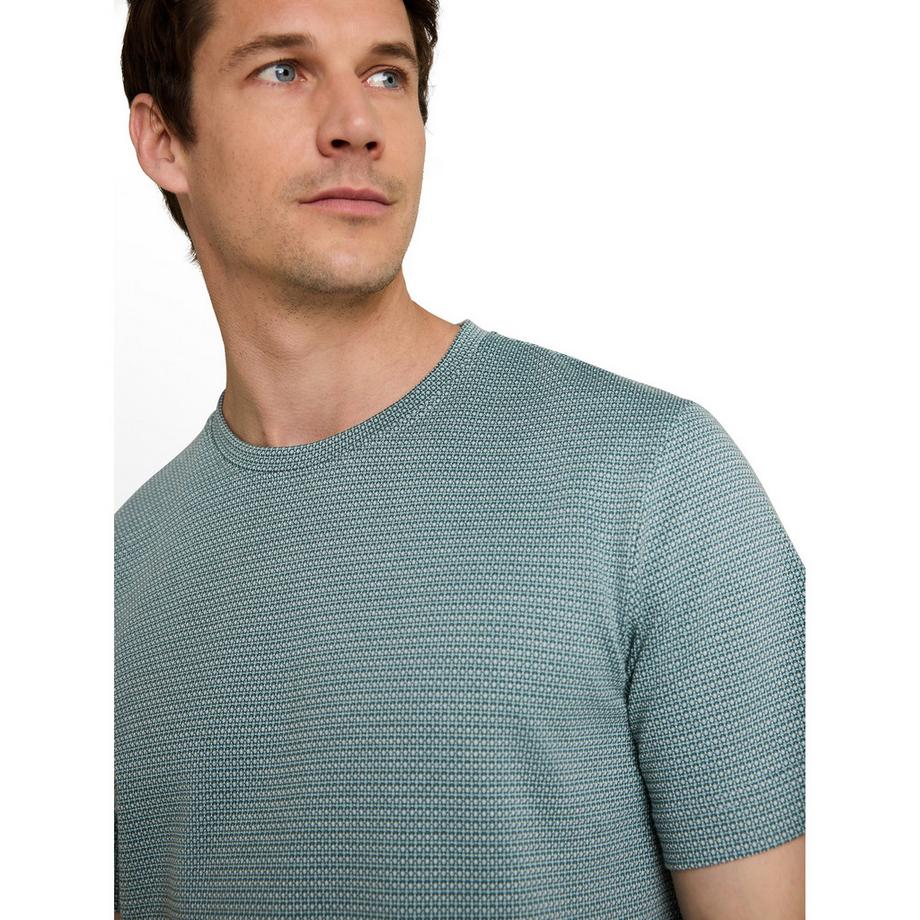 TOM TAILOR T-Shirt a Maniche Corte Fantasia  