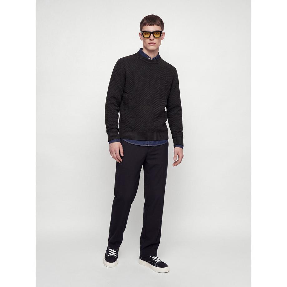 JACK & JONES Pull à tricot texturé  