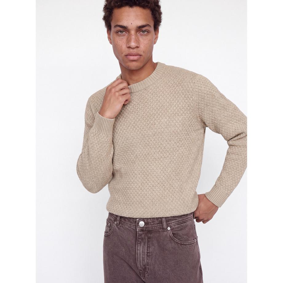 JACK & JONES Strukturiert gestrickter Pullover  