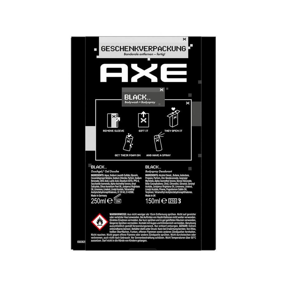 AXE  Coffret Cadeau Black 