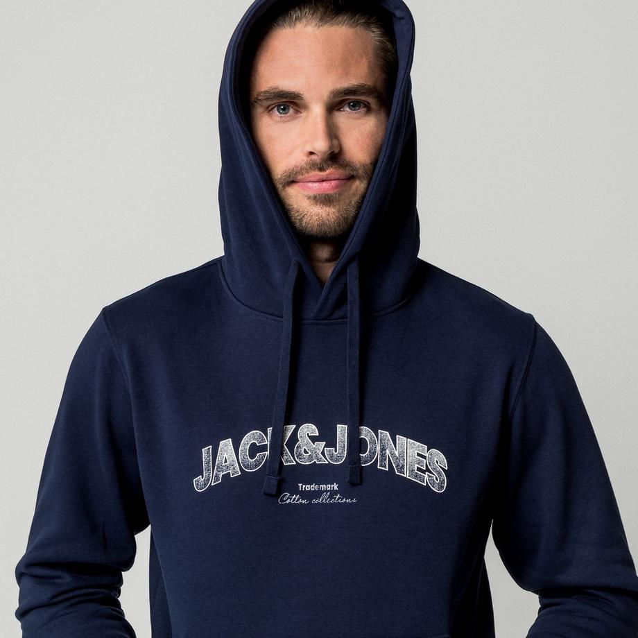 JACK & JONES Hoodie mit Logodruck  