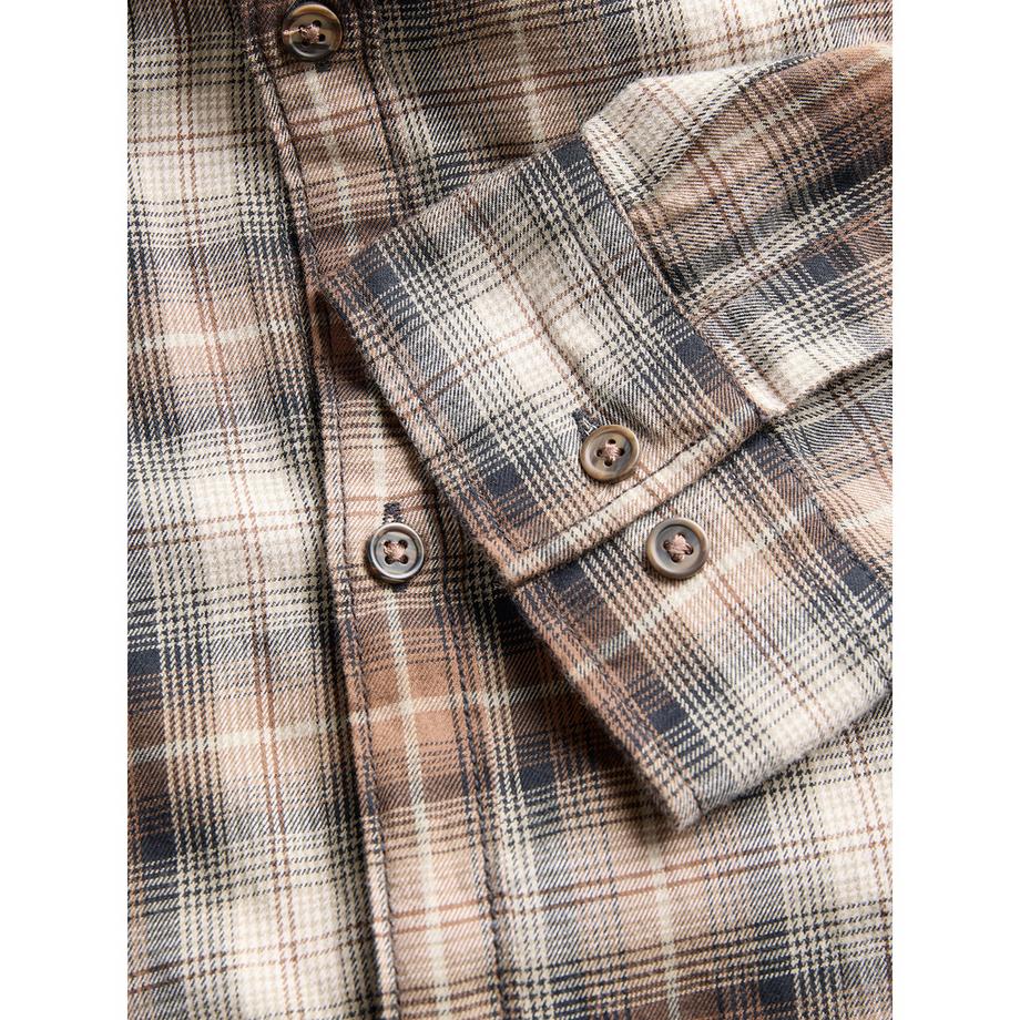 JACK & JONES Chemise à manches longues à carreaux  