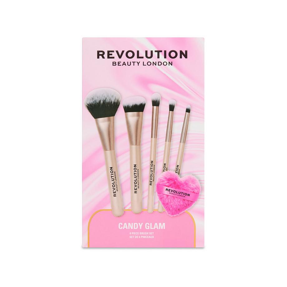 Revolution  Candy Glam Brush Set 