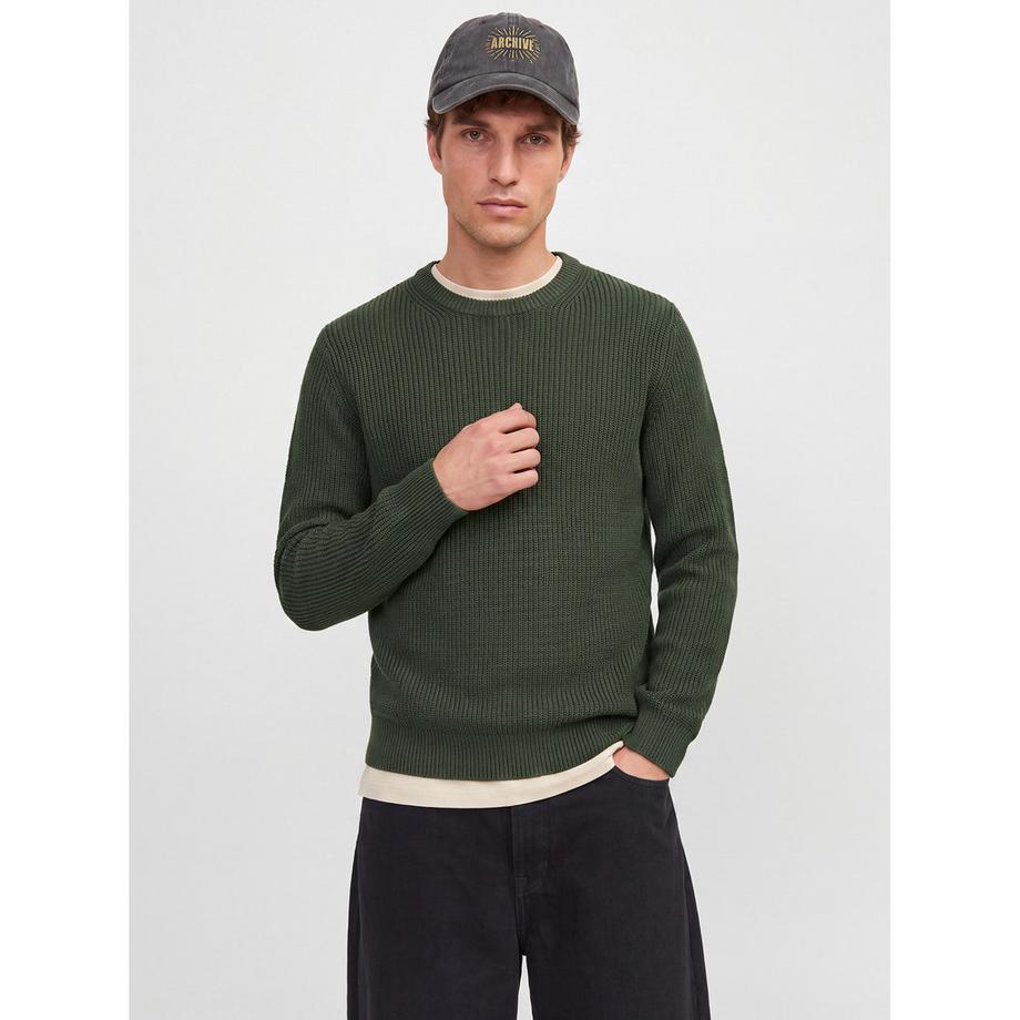 JACK & JONES Maglione a maglia costata  