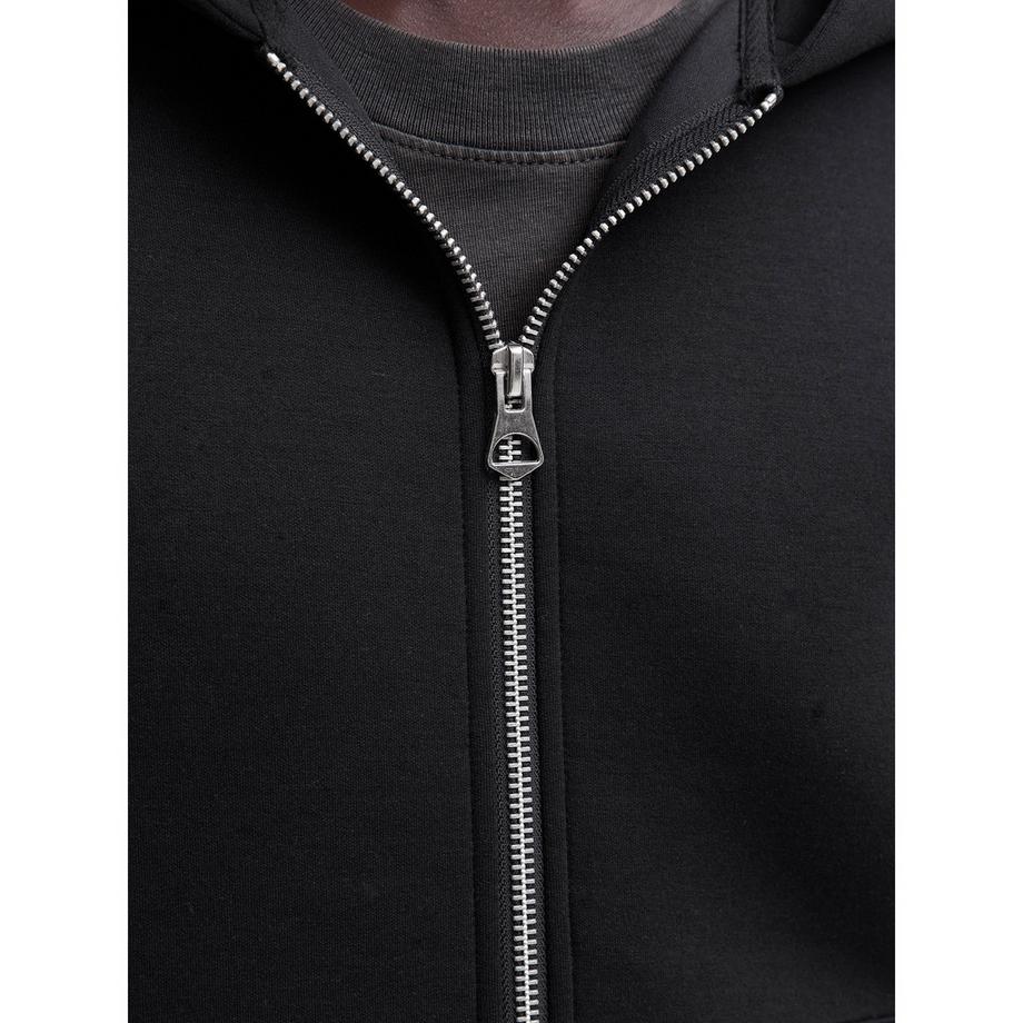 JACK & JONES Felpa con cappuccio chiusura lampo  