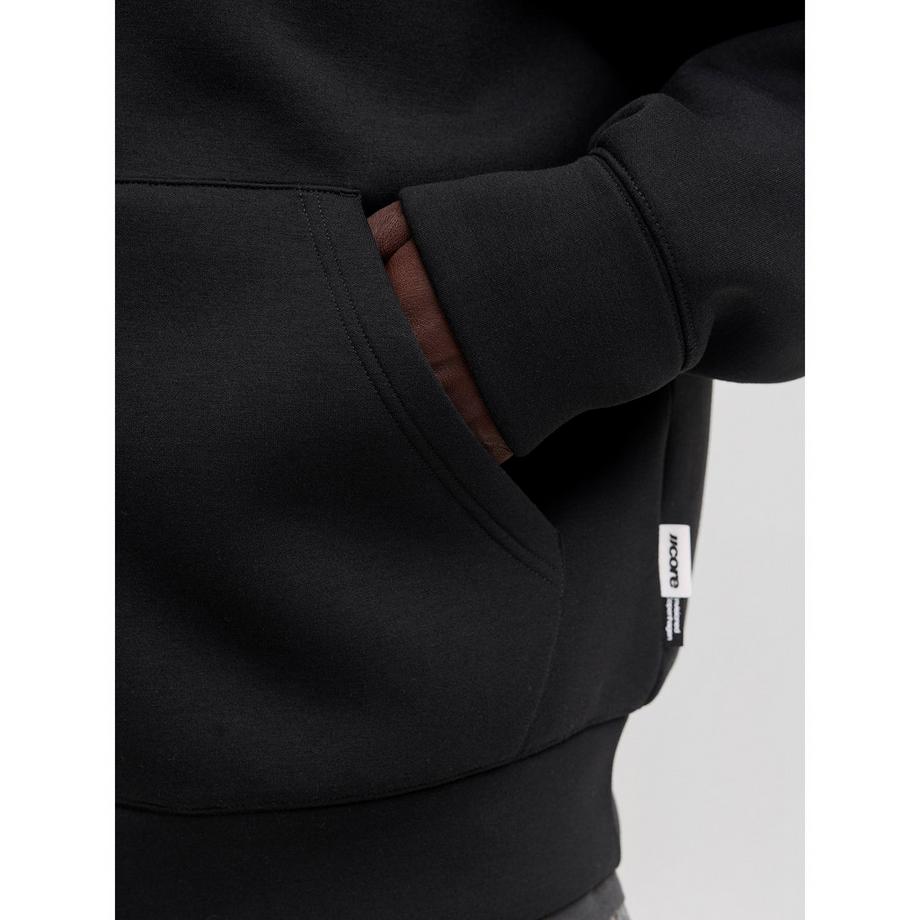JACK & JONES Felpa con cappuccio chiusura lampo  