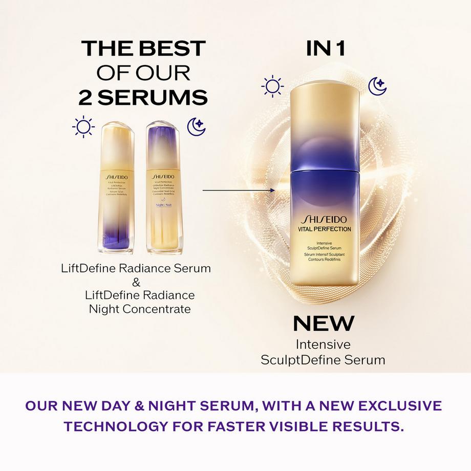 SHISEIDO  Vital Perfection Intensive SculptDefine Serum 