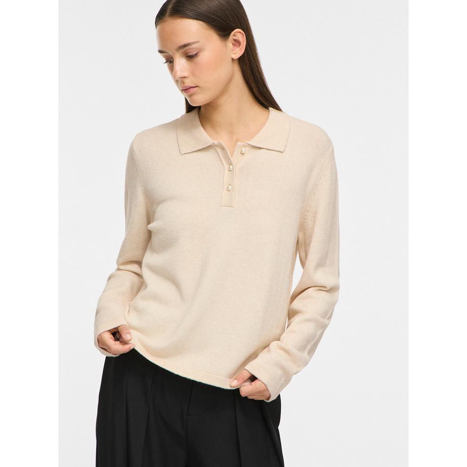 VILA VIRIL Pull à col polo  