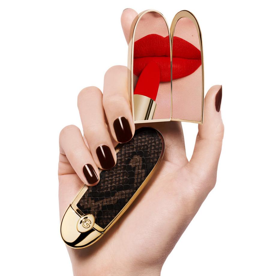 Guerlain  Rouge G La cover gioiello con doppio specchio Il rossetto ultra-care personalizzabile 